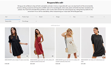 ASOS unveils responsible edit 